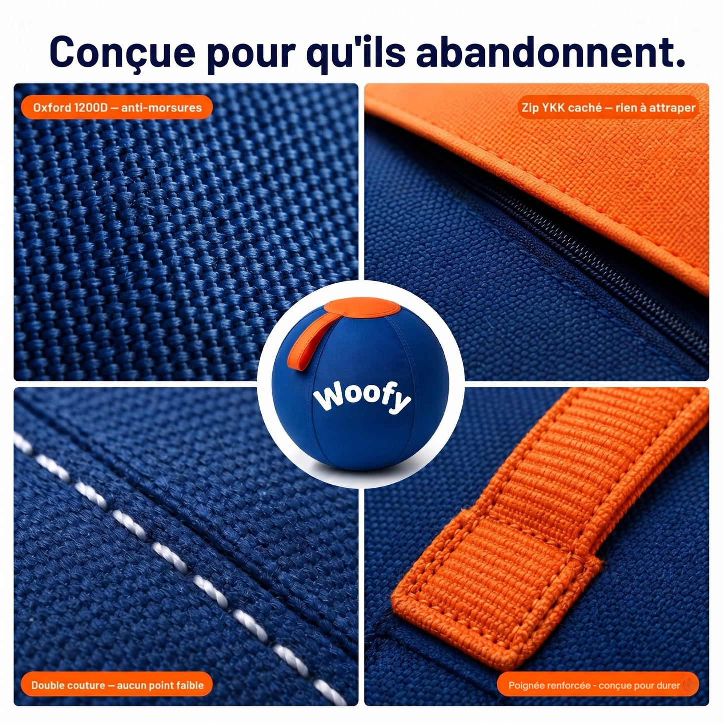 Balle géante indestructible Woofylife