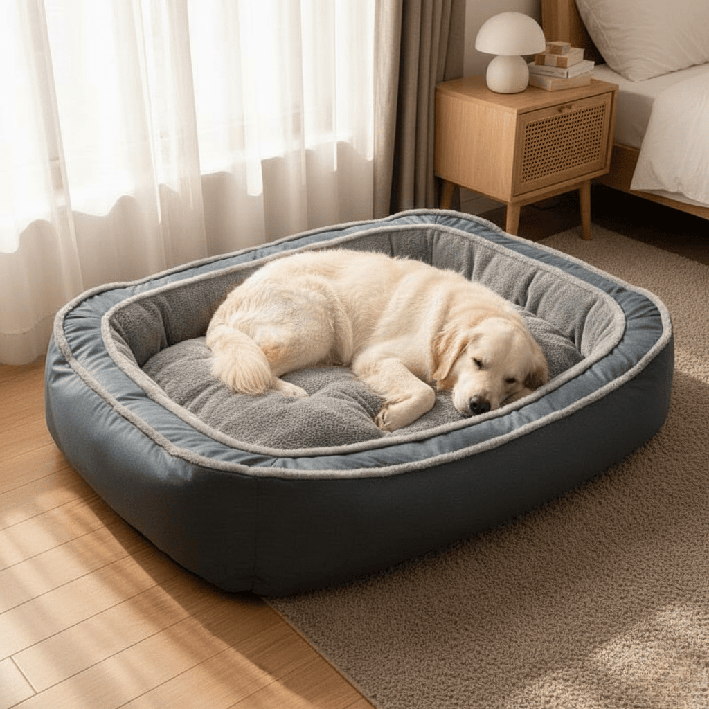 Grand panier pour chien orthopédique - woofylife