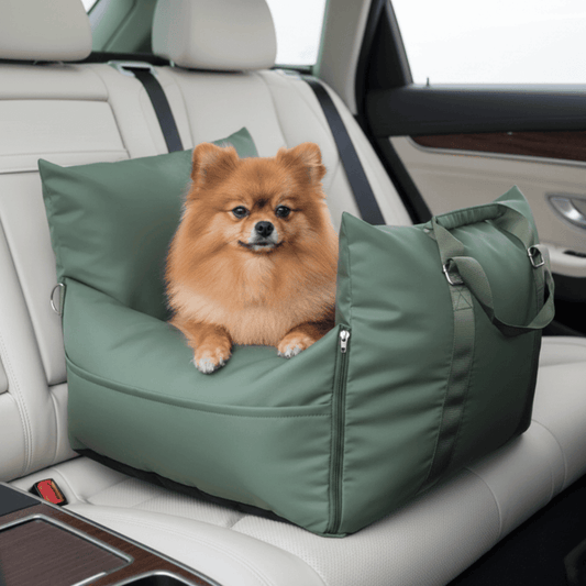 Siège auto pour chien moelleux et imperméable