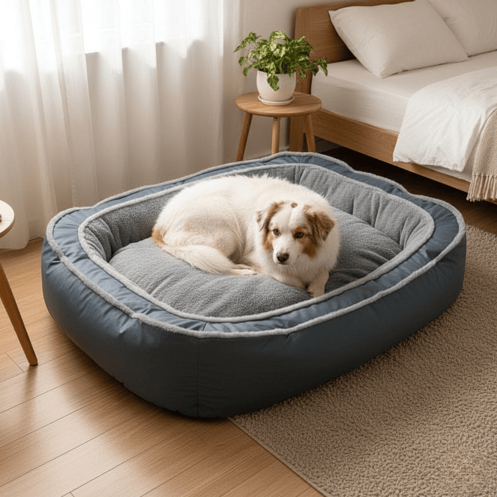 Grand panier pour chien orthopédique - woofylife