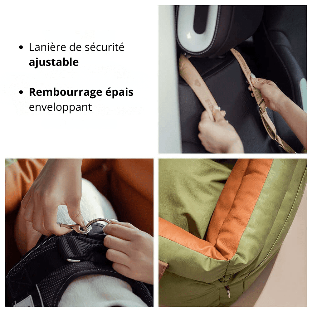 Siège auto pour grand chien - Woofylife