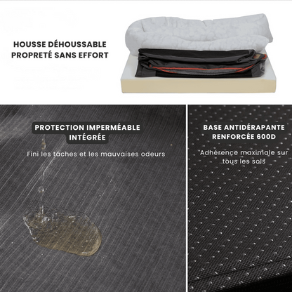 Panier pour chien orthopédique - woofylife