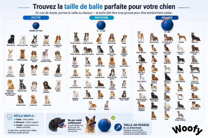 Balle géante indestructible Woofylife