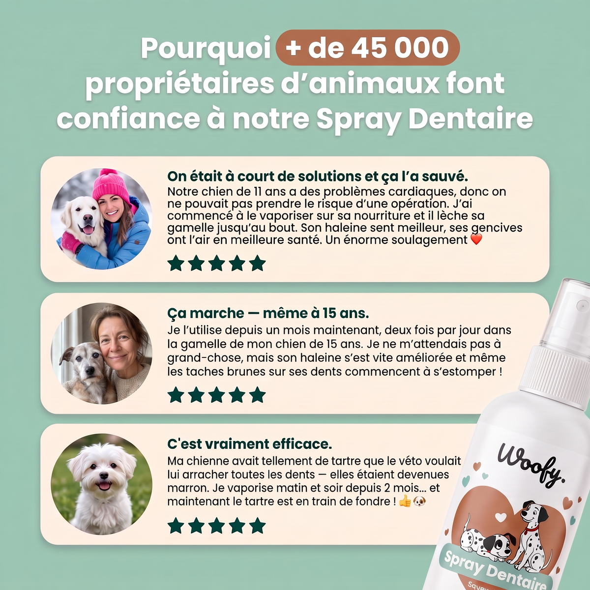 Spray Dentaire Woofy