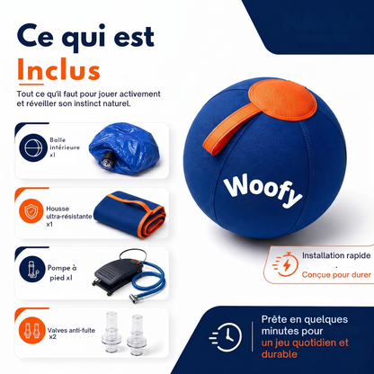 Balle géante indestructible Woofylife